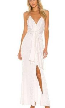 L’Academie The Romane Maxi Dress in Primrose Pink