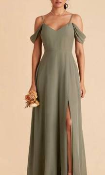 Moss Green Devin Convertible Dress