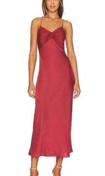 Favorite Daughter Envy Slip Dress in Merlot NWT Large