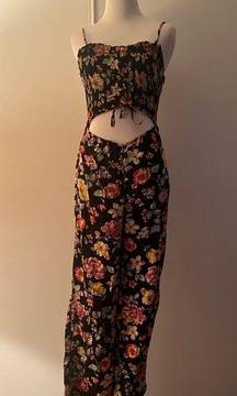 Floral Jumpsuit Sz S