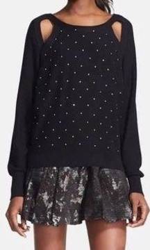 sparkle pullover sweater