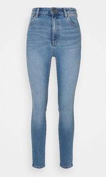 Rolla’s Eastcoast Ankle High-Waisted Skinny Jeans