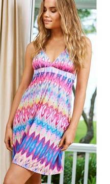 New. PilyQ multicolored coverup/dress. Normally $129