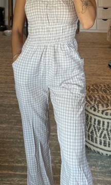 checkered Jumpsuit