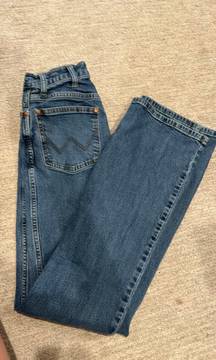 High Waisted Straight Leg Jeans