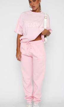 White Fox Pink Posy Lounge Set