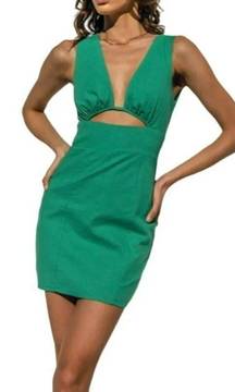 Natalia Dress Green