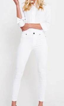 white skinny jeans