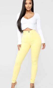 Yellow Skinny Jeans