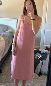 Midi Dress with side cut outs