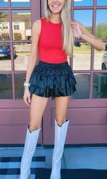 Boutique Tiered Skort