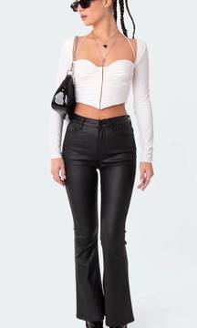 Black Leather Pants