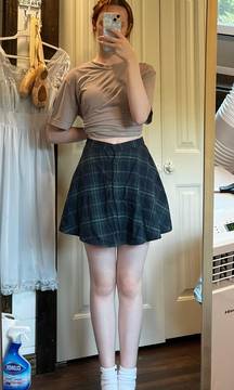 Plaid Skirt