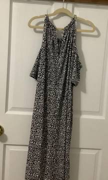 Size medium black and white  dress