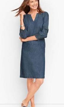 | Denim Shift Dress | Size 4