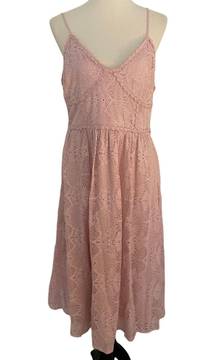 Pink Lace Dress