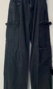 Black Cargo Pants 