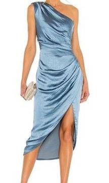 Cassini Dress In Cadet Blue