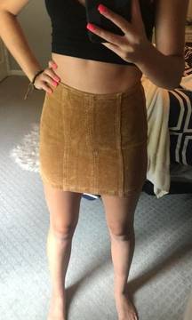 Corduroy Skirt