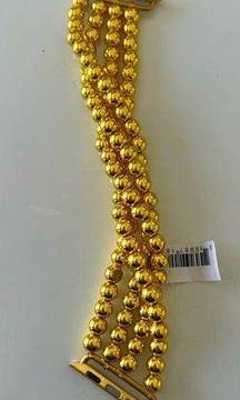 Apple Watch Band Gold Beads from Nordstrom Stretchy Band