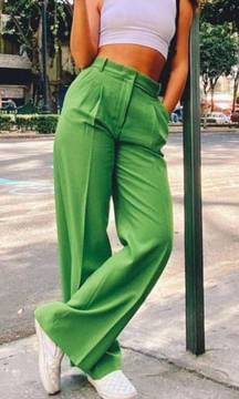 Green Dress Pants