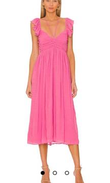 Pink Midi Dress