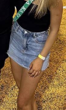 denim skirt