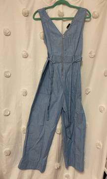 denim jumpsuit