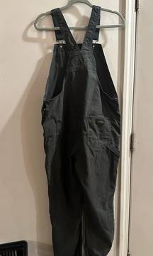 REI black overalls