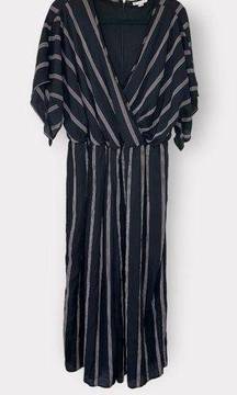 C Est 1946 Striped Jumpsuit 22/24W