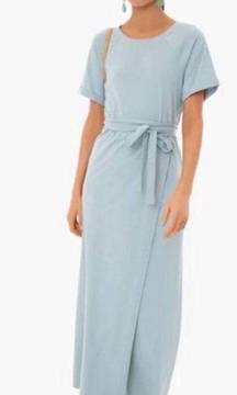 Pomander Place Tuckernuck Slate Blue Sawyer Dress Belted