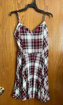 Plaid Mini Dress