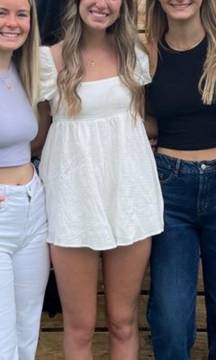 White Romper