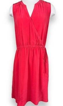 100% Silk Cynthia Rowley Coral Dress Women’s Medium