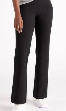 Quince Ultra-Stretch Classic Black Ponte Stretch Bootcut Pant Womens Size Medium