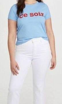 Good American good curve ivory white cropped new without tags jeans