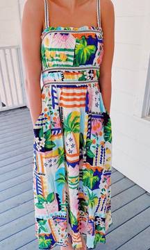 Tropical Maxi Dress