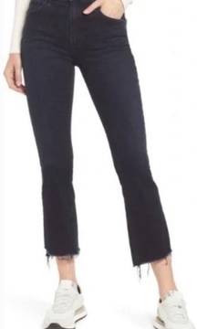 Mother The Insider Crop Step Fray Jeans 