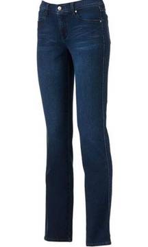 Straight leg stretch jeans