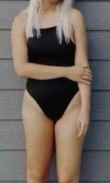 Black One Piece Swimsuit