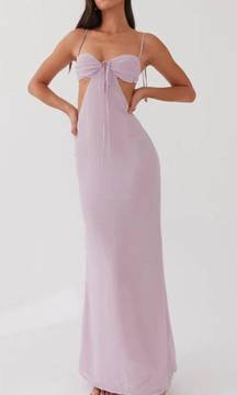 Tyra Ruched Maxi Dress NWT