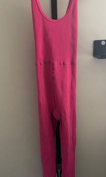 Hot Pink Jumpsuit