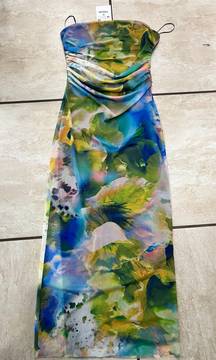 Water Color Maxi Dress