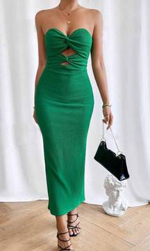Green Maxi/Midi Dress