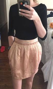 Pink And Gold Skirt