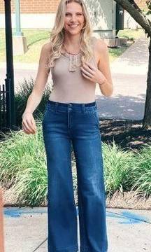 Dark Wash Flare Jeans