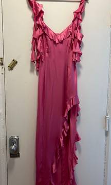 Pink Sonnet Silk Gown