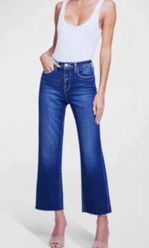 L’AGENCE Wanda Cropped Wide Leg Jeans Size 29