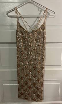 sequin dress