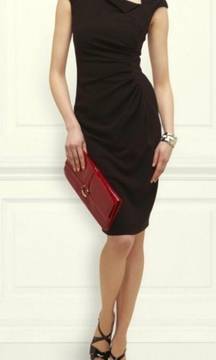 LK Bennett Davina Black Sheath Dress